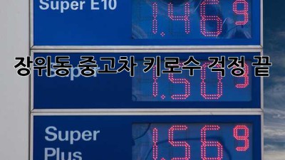 장위동 중고차, 키로수 걱정 끝! 🚗💨